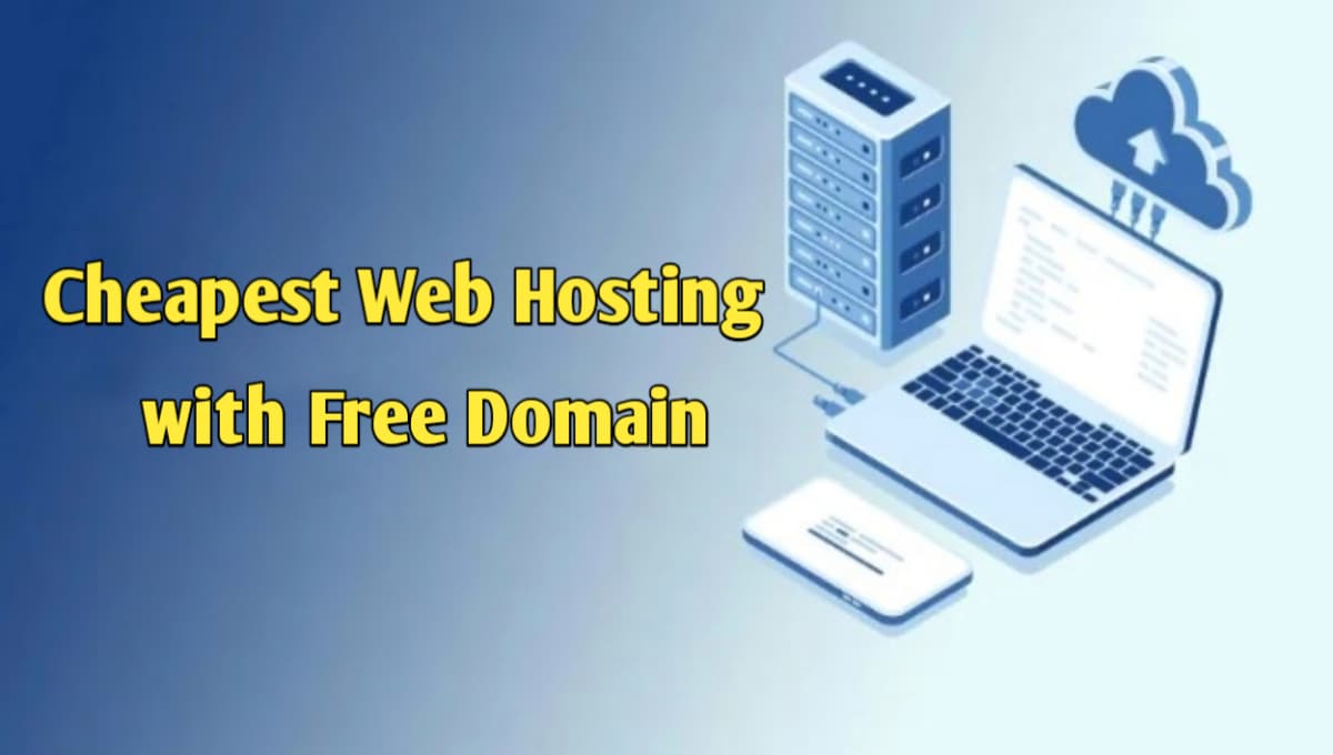 Cheapest Web Hosting with Free Domain