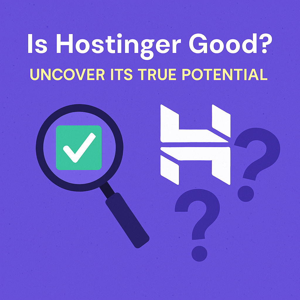 Is Hostinger Good? Uncover Its True Potential