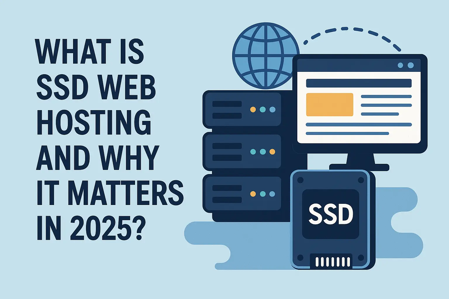 What is SSD Web Hosting and Why It Matters in 2025?